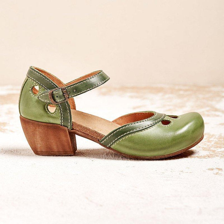 Amalia™ | Comfortable low heel sandals