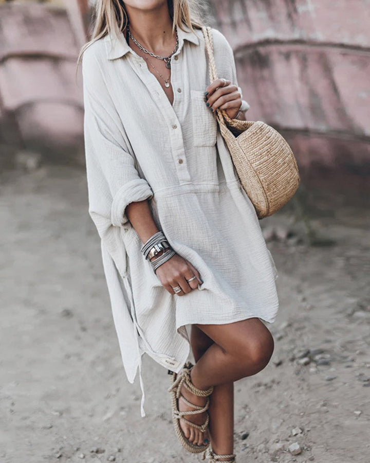 MIRIAM | Elegant Shirt Dress