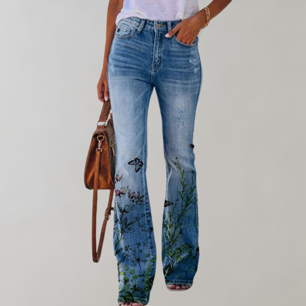 HARPER | High-Waisted Flared Jeans