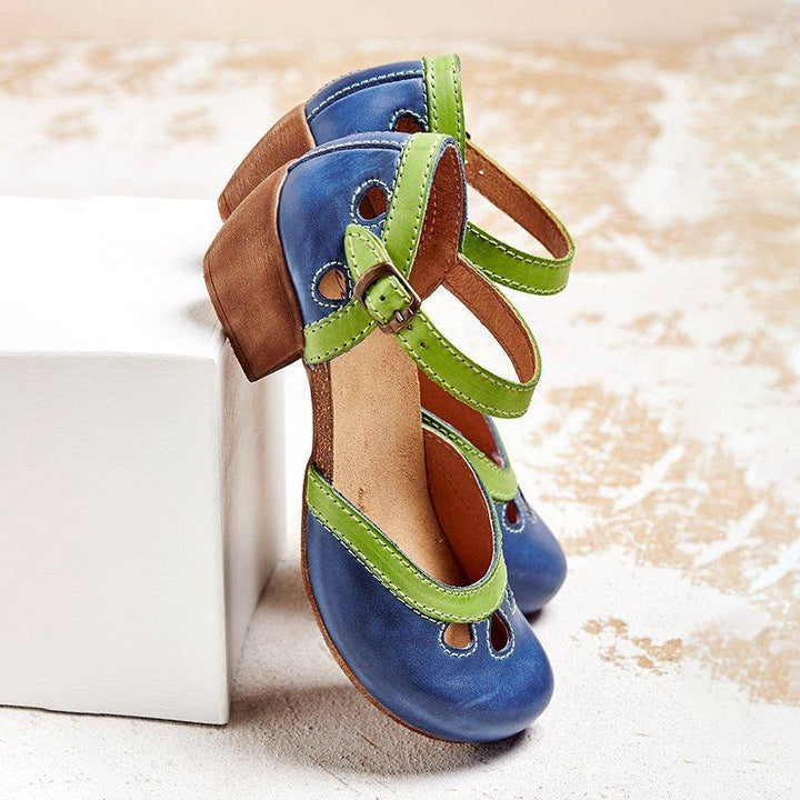 Amalia™ | Comfortable low heel sandals