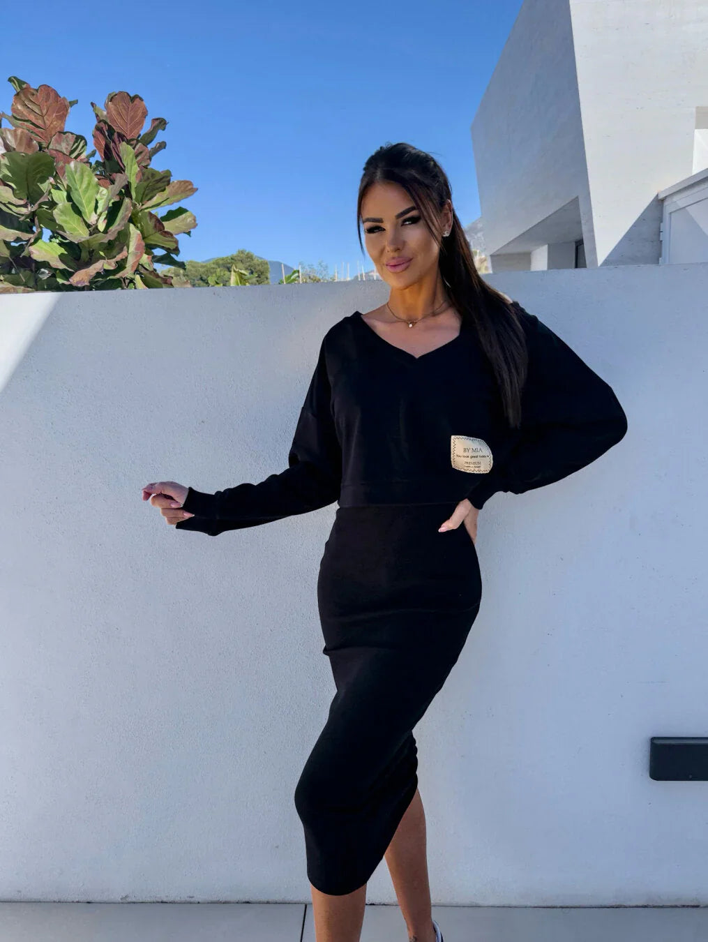 AUBREY™ | casual sweatshirt and dress set